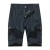 Pantaloncini da uomo 2024 Uomo Casual Cargo Pantaloni corti estivi Tasche grandi Uomo Cotone Taglia 30-38