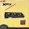 Grafische kaarten XFX RX5700XT 8G Dubbele Fan 7nm 256bit PCIE4.0X16 Video Desktop PC Computer Game Map Gebruikt