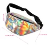 Bolsas al aire libre Bolsa de cintura Bolsa Cross Body para mujer Fanny Pack PU Travel Miss Crossbody