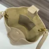 Designer Bag Pebble Bucket Handväska Kvinnor Fashion Shoulder Bag Luxury Tote Bag Clutch Crossbody Wallet Top äkta läder Lady Mini Handväskor