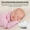 Weißes Rauschgerät für Babys, intelligenter Musik-Sprachsensor, Helfer bei schlechtem Schlaf für Kleinkinder, Therapie-Sound-Monitor-Generator für Babys, entspannen Sie sich 240119