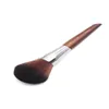 Pinceaux de maquillage artiste professionnel long manche en bois classique doux poils ondulés 130 grands outils cosmétiques ronds pinceau à poudre pour le visage et otfmp