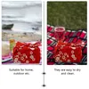 Dinnerware Furoshiki Bento Bag Handkerchief Durable Small Japanese Wrapping Cloth Tablecloths