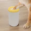犬のアパレル柔らかいシリコーンフットウォッシュクリーナー小さな犬用ペットフィートワッシャーポータブルキャットダーティクリーニングカップ