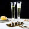 Ereganto Champagne Glasses Glitter Flutes Clear Cups Bubble Wine Tulip Cocktail for Bar Party Gift Wedding bubbly Wine Glasses 240127