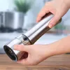 Stainless Steel Pepper Grinder Manual Mill for Salt Pepper Rice Herbs Spice Creative Ceramic burr Mills for Kitchen Cooking 240118