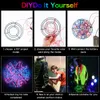 1M LED EL Wire Light Strip Battery Neon Glowing String Lights DIY Rope Tube Halloween Blacklight Multicolor Party Decor