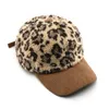 Бейсбольные кепки IL KEPS с леопардовым принтом из овечьей шерсти, женская бейсболка, мужская утепленная зимняя шляпа от солнца для холодной погоды, топ Kpop Snapback BQM467