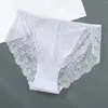 Women's Panties Women Sexy Solid High Waist Lace Breathable Trading Underwear Womens V String Cotton Undies