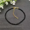 Cavigliere JCYMONG New Black 3mm Perle di vetro Cavigliera per le donne Bohemian Beach femminile Bracciale alla caviglia sulla gamba 2019 Gioielli piede enkelbandje YQ240208