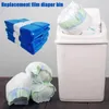 Bolsa de basura para el hogar, contenedor de 10 Uds., soporte para guardería, reemplazo de basura degradable seguro, bolsas de desgarro para el hogar para hospitales de pañales 240130