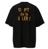 T-shirts pour hommes Designer Galeries pour hommes T-shirt Angel Net Red Retro Galerys Sweat à capuche Depts Hommes et femmes Galilée à manches courtes Lettres réfléchissantes imprimées