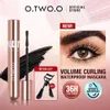 O.TWO. O Eyes Cosmetics Kit 3 PCS مجموعة مكياج مجموعة ماسكارا ماسكارا ماسكارا تطول المكياج الإناث 240129