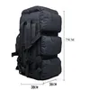 100л большая сумка для кемпинга, военный рюкзак, мужской уличный дорожный рюкзак, походная сумка, военная тактическая сумка 240208