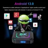 DQ08 Pro RGB Smart TV Box Android 13 RK3528 Quad Core prise en charge vidéo 8K 4K 24 5G Wifi6 BT Google Voice 2G16G 4GB 32GB 64GB 128GB 240130