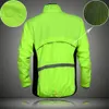 Wolfbike Rower Kurtka Winter Men Windbreaker wodociągowy Rower odblaskowy Rower Long Rleeve Płaszcz Obrania rowerowe 240129