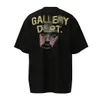 Men's T-shirts Designer Men's Galleryes t Shirt Angel Net Red Retro Galerys hoodie Depts Men and Women Short-sleeved Galilee Printed Reflective Letters