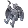 Decorative Figurines Resin Gargoyle Fence Topper Hanger Hanging Garden Statue For Patio Porch Decoration Home Decorations Craft Ornament