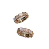 Hw1f Luxury Jewelry Band Rings Baojia Bone Fashionable and Personalized Rose Gold Snake Shaped Index Finger Ring with White Fritillaria Light Luxury High End Design