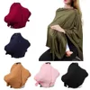 Pregnancy Breastfeeding Nursing Covers Multi-functional Soft Baby Stroller Cover Pregnant Breast Feeding Stretch Privacy Clothes 240119