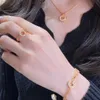 Luksusowe pierścionki biżuterii Wysokie edycja srebrne s925 Treasure Family Ring Time Come Come Fulls of Copper Coin Womens Fashion i zaawansowane pary inkrustowani Diamond H8pz