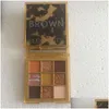 Eye Shadow High Quality Brand Maquillage Beauty Eyeshadow Makeup Platette 9Color/Pcs Drop Delivery Health Eyes Dhisn