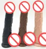 Massaggiatore giocattolo del sesso Dildo Realistico Grande pene flessibile Dick Albero strutturato Silicone forte ventosa Dong Prodotto per le donne7205549