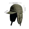 Cycling Caps Pilot Hat Adult Women Warm With Ear Flap Trapper Hunting Costume Accessories For Snowboarding Fishing Gardening