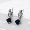 Dangle Earrings Kfvanfi Geometric Gem Cubic Zirconia Notes Ladies Gift For Friends