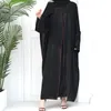 Ropa étnica 2024 Llegadas Abaya y vestido para damas Turquía islámica Moda Womem Robe Dubai Medio Oriente Kimono