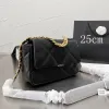 2024 Top Designe Bag Personalizado Marcas de Luxo Bolsa Moda Feminina Sacola Top Qualidade Corrente de Couro Crossbody Bolsa de Ombro Preto / Branco / Rosa Mi