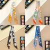 Soie Femme Châle Mode Foulard vingt-trois types de Couleurs Élégant Géométrie Imprimer Foulard Carré Bandana Bandeau Head Wraps 17713Z