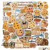 Auto Stickers 50 Stuks Ins Cookie Iti Cartoon Voor Koelkast Helm Ipad Fiets Telefoon Motor Ps4 Boek Pvc Skateboard Diy Decals drop D Dhhwg