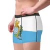 UNDUPTS BOXER ERKEK EĞLENCE ERKEK PANTIES ŞARKI San Marino Rahat Homme bayrağı