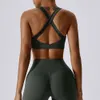 Lu Align Camisoles Tanks Sports Underwear Sexy Vest Gym Push Up High Intensity Pilates Running Fitness Clothes Women Lemon LL Jogger Lu-08 2024