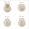 Accessoires Onderdelen 4 Cartridges Wegwerptips 10 25 64 Nano Head Gold Tips Fractionele Rf Microneedle Microneedling Machine