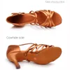 Kadın Balo Salonu Ayakkabıları Dans-Tesisler Latin Dans Ayakkabıları Yumuşak Bayanlar Kız Tango Caz Dans Ayakkabıları Salsa Sandal Drop 240124