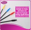 50 pcsBag High quality plastic soft brush Mini Disposable Eyelash Brush Wands Makeup Cosmetic Mascara Tools length 72mm5724845