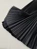 Юбки Плиссированная лоскутная юбка длиной до колена Версия со средней талией Свободный однотонный дизайн Комфорт Весна 2024 г.