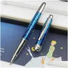 Canetas esferográficas Promoção Azul por atacado Petit Petit Prince Rollerball Designer de caneta escrevendo Drop Smooth Drop Office School Busines Dhzr2