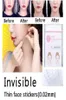 40 PCSSET Invisible Thin Face Facial Stickers Facial Line Wrinkle Sagging Skin Vshape Face Lift Tape Scotch for Face4706546