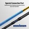 LEYDUN BLUE INSHORE Fishing Rods Inshore Breakwater Bass Rod S782L S862ML S902ML Saltwater light Fast 2 Section Spinning Rods 240125