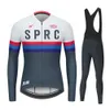 Bicicleta Team Cycling Jersey Set Autumn Long Sleeve Ropa Ciclismo Men Bicycle Clothing Suit Mtb Jersey Road Bike Maillot 240119