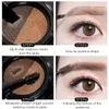 GECOMO Dual color air cushion dye eyebrow cream and powderwaterproofanti sweatand easy to apply makeup 240124