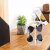 Présentoir de lunettes de soleil en acrylique Transparent, assiettes décoratives, support de rangement pour lunettes, étagères