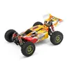 WLtoys 144010 144001 75 km/u 2.4G RC auto borstelloze 4WD elektrische hoge snelheid off-road afstandsbediening Drift speelgoed voor kinderen racen 240122