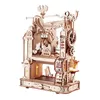 Robotime Rokr Macchina da stampa 3D Puzzle fai da te Regali per il fidanzato Famiglia Giocattoli in legno con kit di blocchi di costruzione a LED Gioca LK602 240122