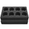 Take Out Containers 2pcs Foam Take-out Cup Holder Tray Beverage Carrier Carry For Delivery Drinks