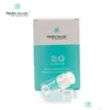 その他のヘルスビューティーアイテムハイドラニードル20血清アプリケーターAqua Gold Micloghannel Mesotherapy Tappy Nyaam Fine Touch Derma StampRo Dhbvc