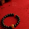 Strand Rode Agaat Bodhi Zaad Flexibele Ring Boeddha Kralen Plooibaar Temperament Geurarmband Vrouwelijke Vingertopornament